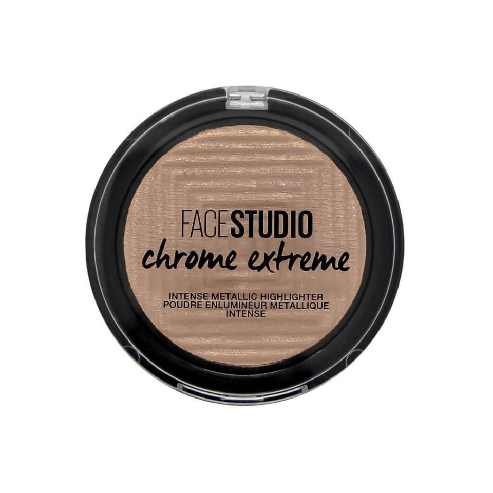 Maybelline New York Aydınlatıcı - Face Studio Chrome Extreme Highlighter 300 Sandstone