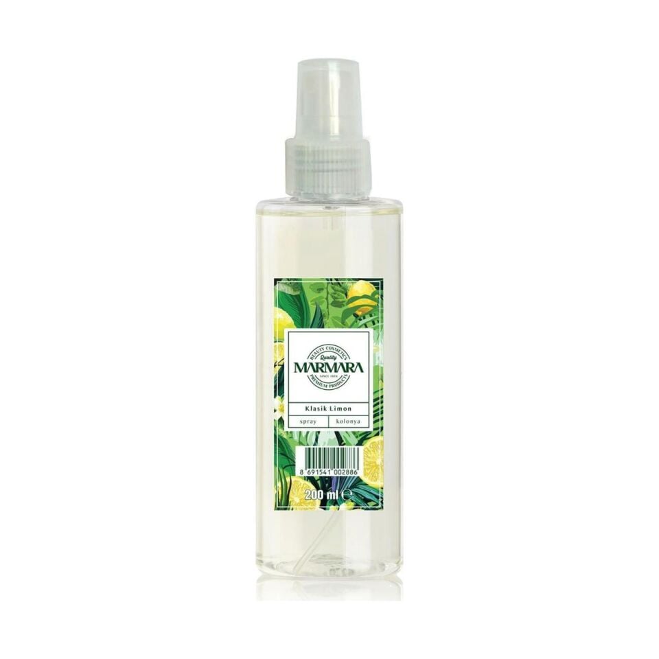 Marmara Limon Kolonyası 200 Ml Sprey 80 Derece