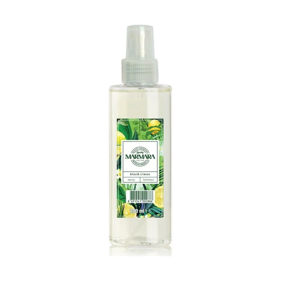 Marmara Limon Kolonyası 200 Ml Sprey 80 Derece