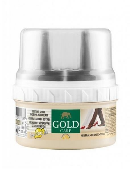 Gold Care Renksiz Krem Ayakkabı Boyası Naturel 200 Ml