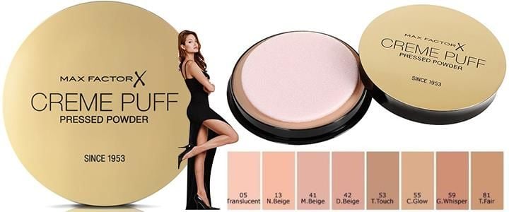 Max Factor Kompakt Pudra - Creme Puff Pata Krem 42 Deep Beige 50884391
