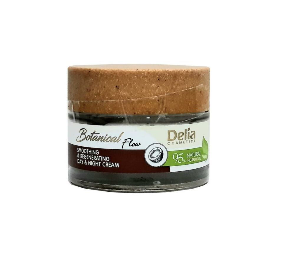 Delia Batanical Smoothing Regenerating %95 Organik Gündüz ve Gece Yüz Kremi 50 ml kutusuz