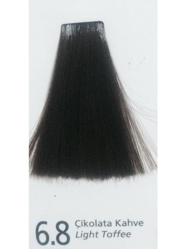Alix Avien Tüp Saç Boyası 6.8 Çikolata Kahve + Oksidan Suyu