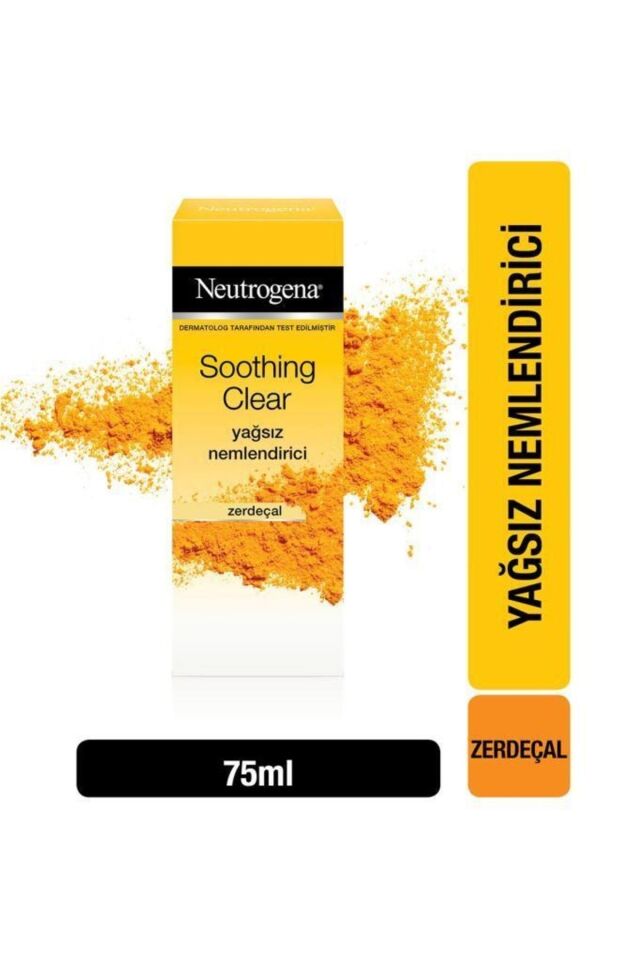 Neutrogena Soothing Clear Yağsız Nemlendirici 75 ml - Zerdeçal