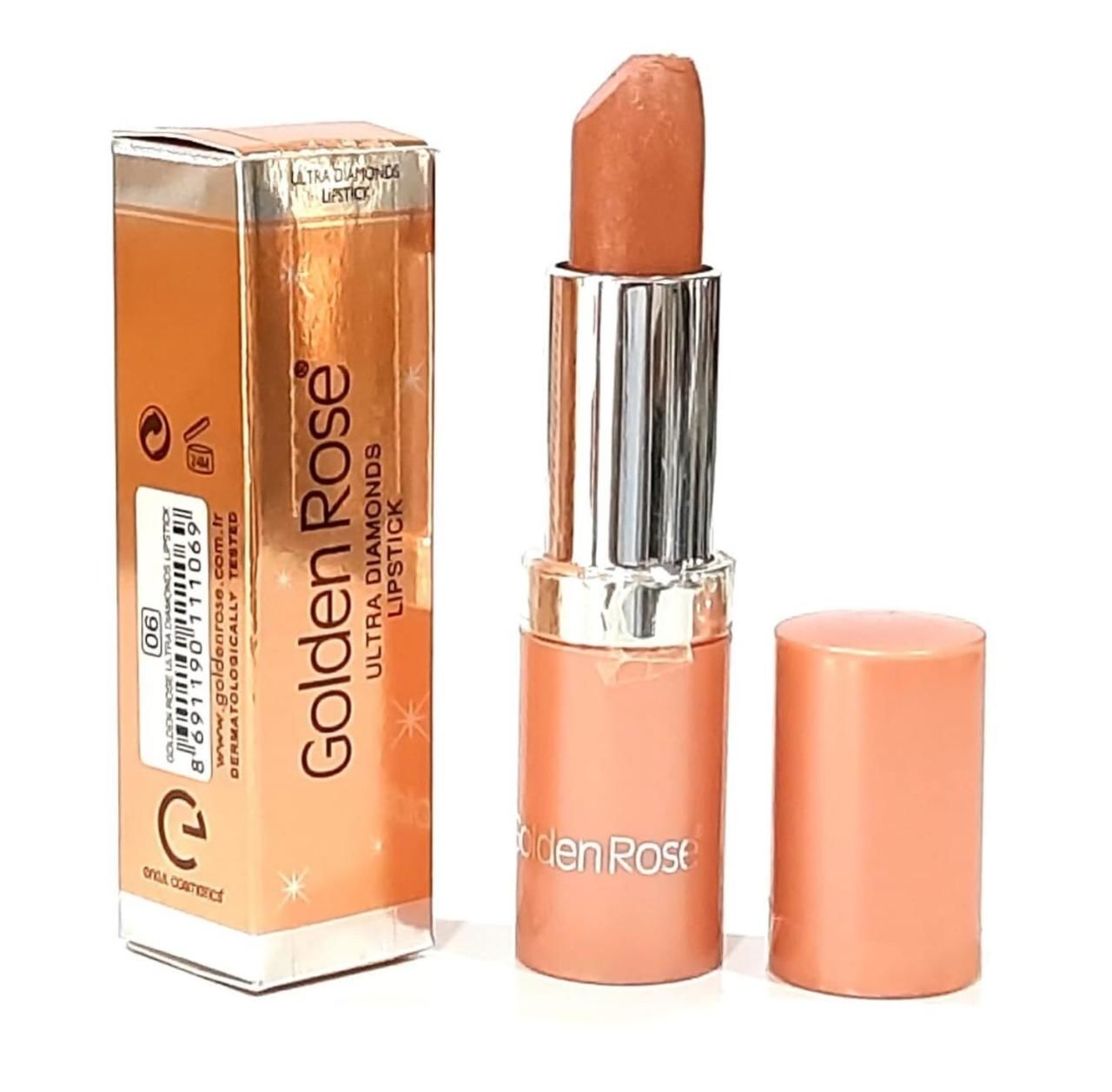 Golden Rose Ultra Diamonds Lipstick Ruj 06