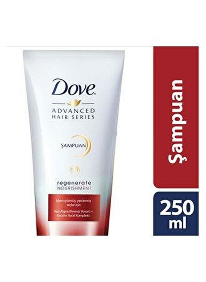 Dove Advanced Regenerate Nourishment Şampuan 250 ml Yıpranmış Saçlara Onarıcı