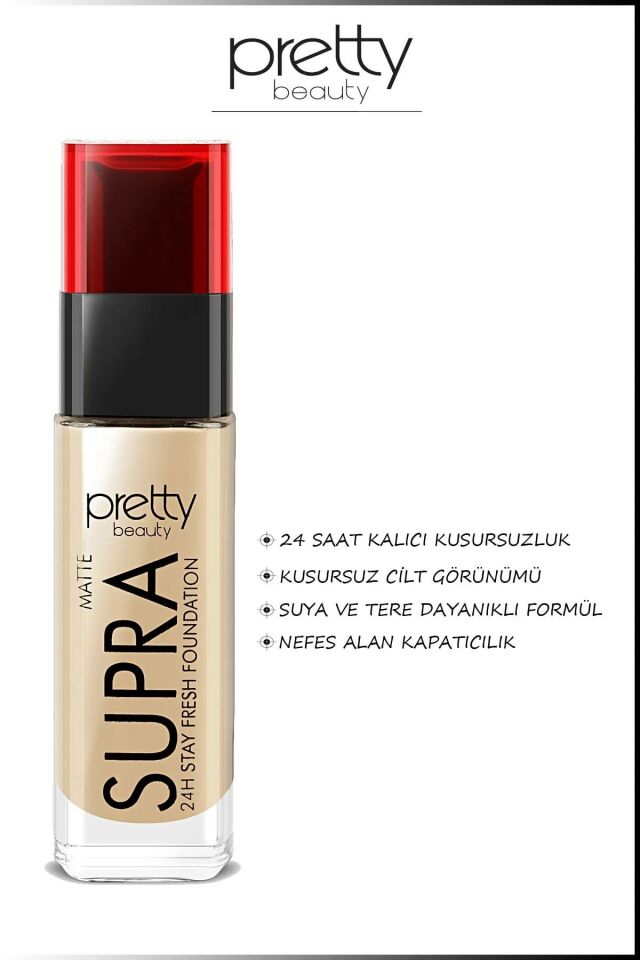 Pretty Supra Matte Fondoten 03