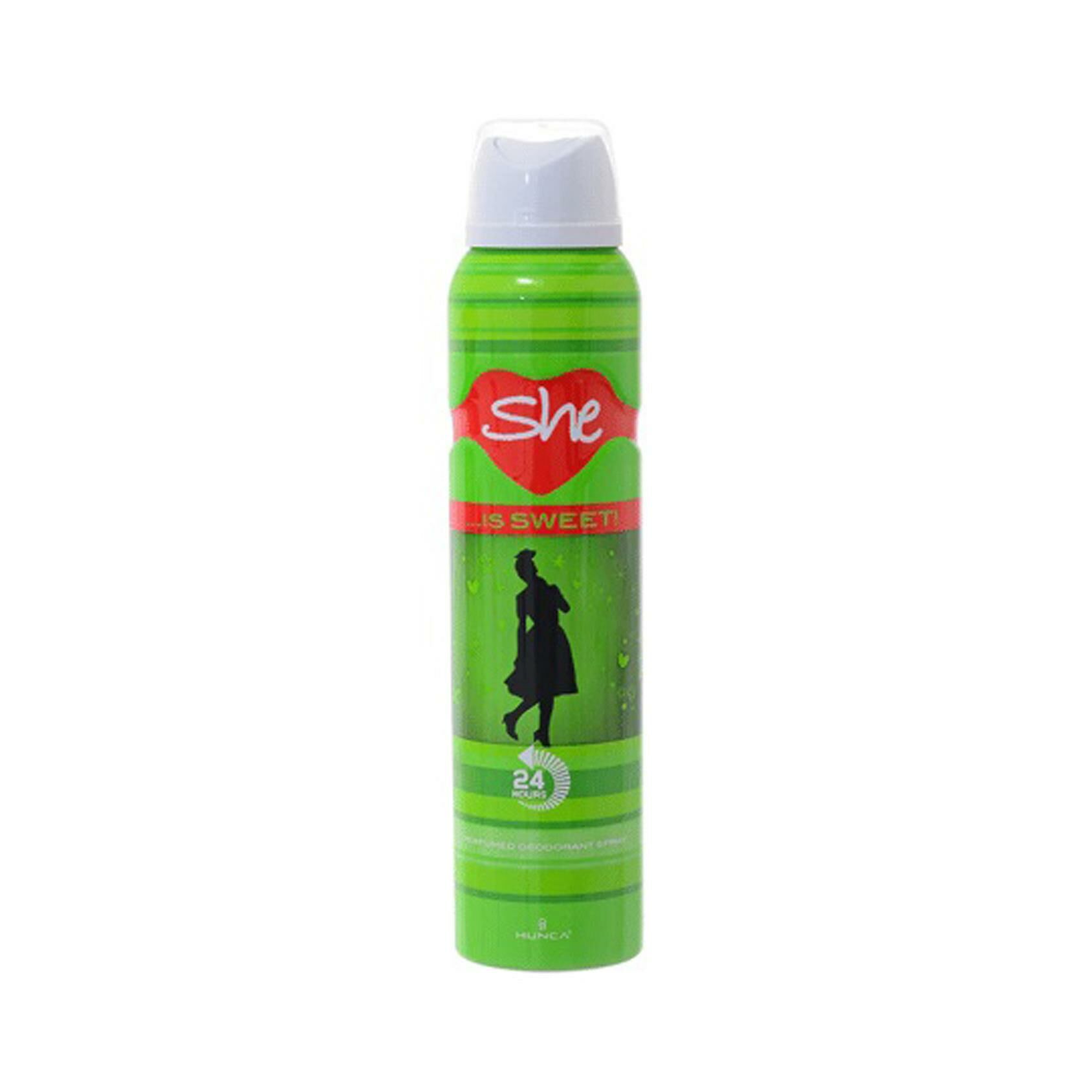 She Sweet Deodorant Sweet 150 ml  + 50ml Bayan Spray