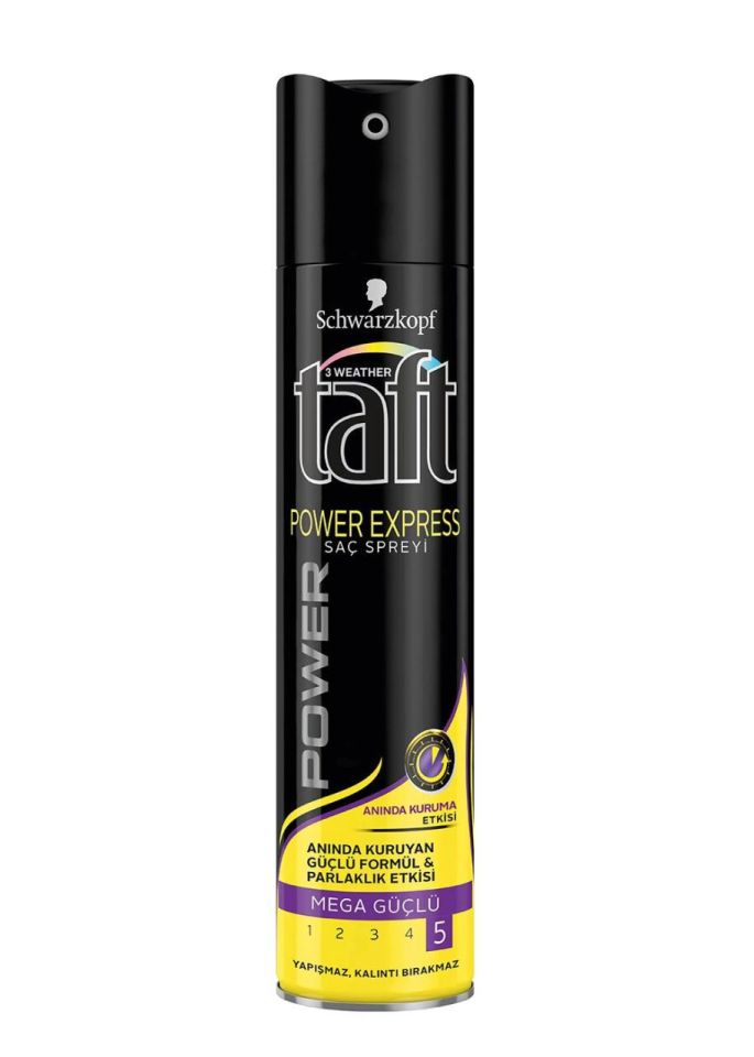 Taft Saç Spreyi 05 Mega Güç 250ml Power Express