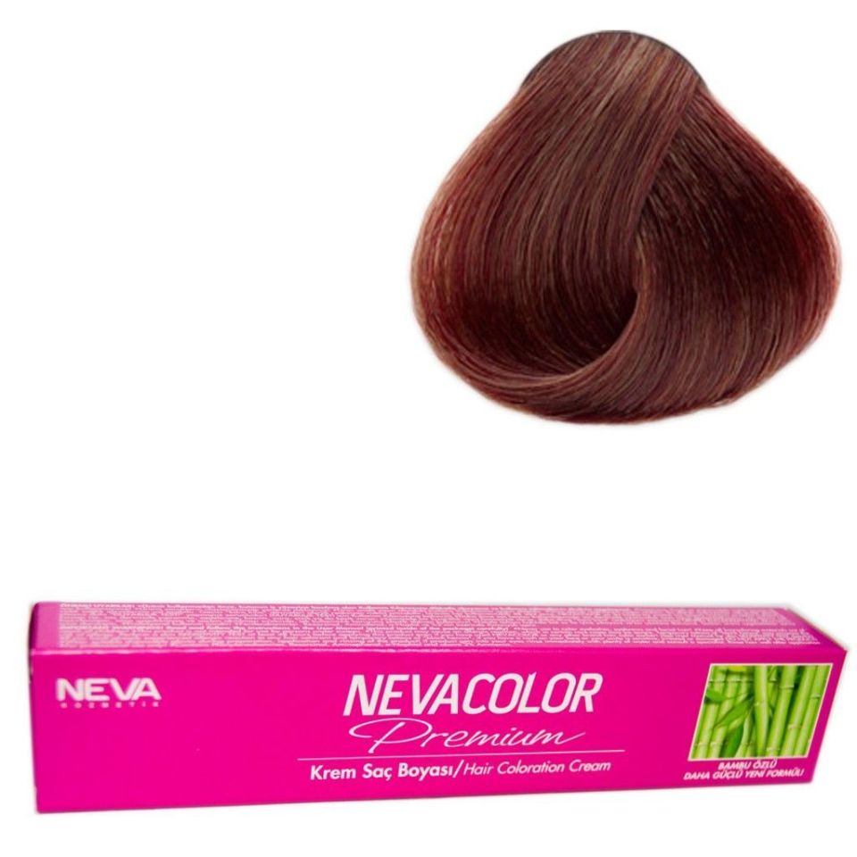Neva Color Tüp Saç Boyası 6.77 Sıcak Çikolata 50 Gr + Oksidan Sıvısı 50 Ml