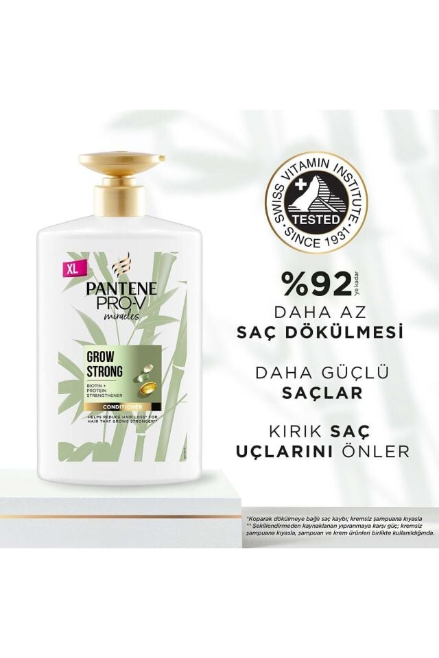 Pantene 7/24 PRO-V Miracles Uzun ve Güçlü Yeniden Yapılandırıcı Durulanmayan Serum Krem,  Proteinli 300 Ml