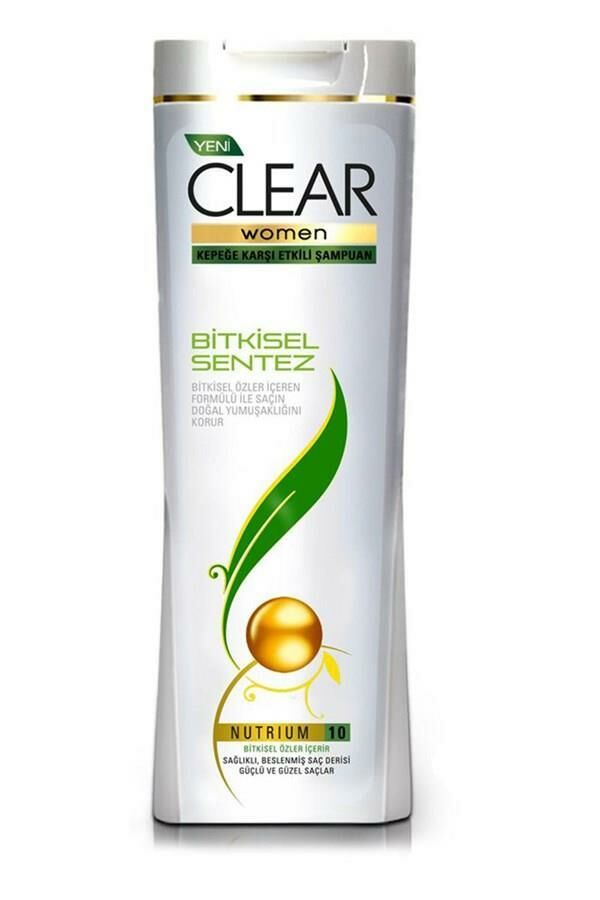 Clear Şampuan 550 Ml Women Bitkisel Sentez Kepeğe Karşı