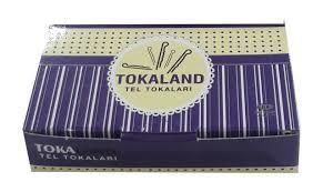 Tokaland Siyah Topuzlu Tel Toka 150 gr