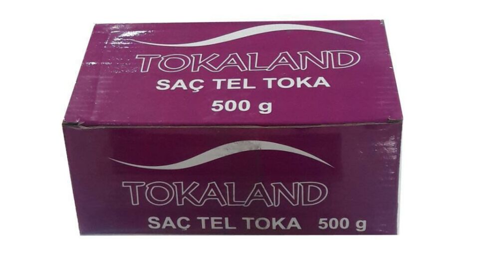 Tokaland Siyah Topuzlu Tel Toka 500 gr