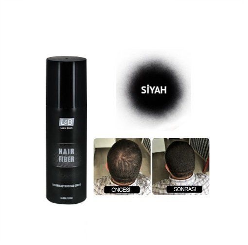 Luis Bien Hair Fiber Dolgunlaştırıcı Siyah Saç Sprey 100 Ml