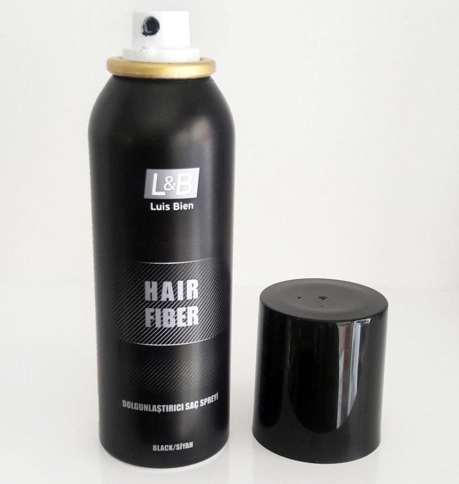 Luis Bien Hair Fiber Dolgunlaştırıcı Siyah Saç Sprey 100 Ml