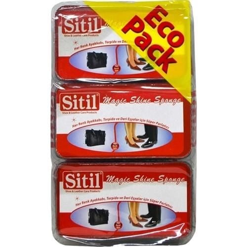 3 Adet X Sitil Çok Amaçlı Parlatıcı Sünger Ayakkabı , Torpido ve Deri