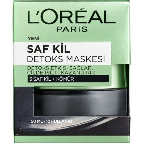 Loreal Paris Saf Kil Maske Detoks 50 Ml Pure Clay