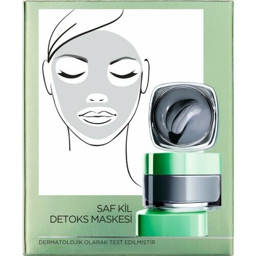 Loreal Paris Saf Kil Maske Detoks 50 Ml Pure Clay