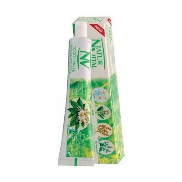 Natur Vital Diş Macunu Bitkisel Aromalı Antiseptik 100 Gr