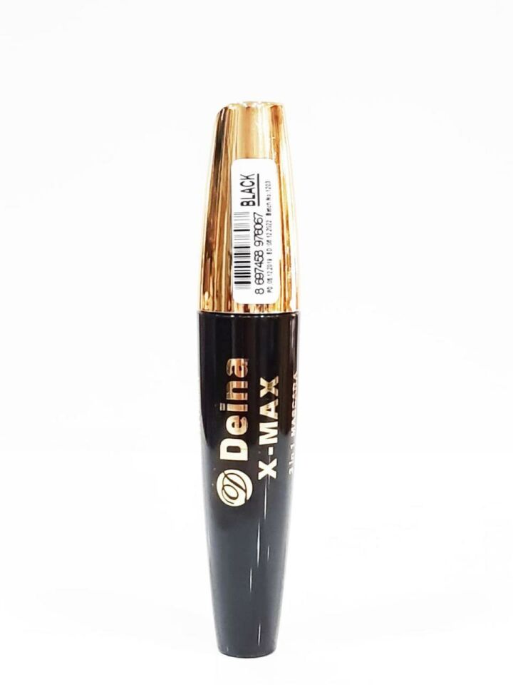 Deina X-Max Maskara 3 in 1 Black Yelpaze Takma Kirpik Etkili Hacim Veren