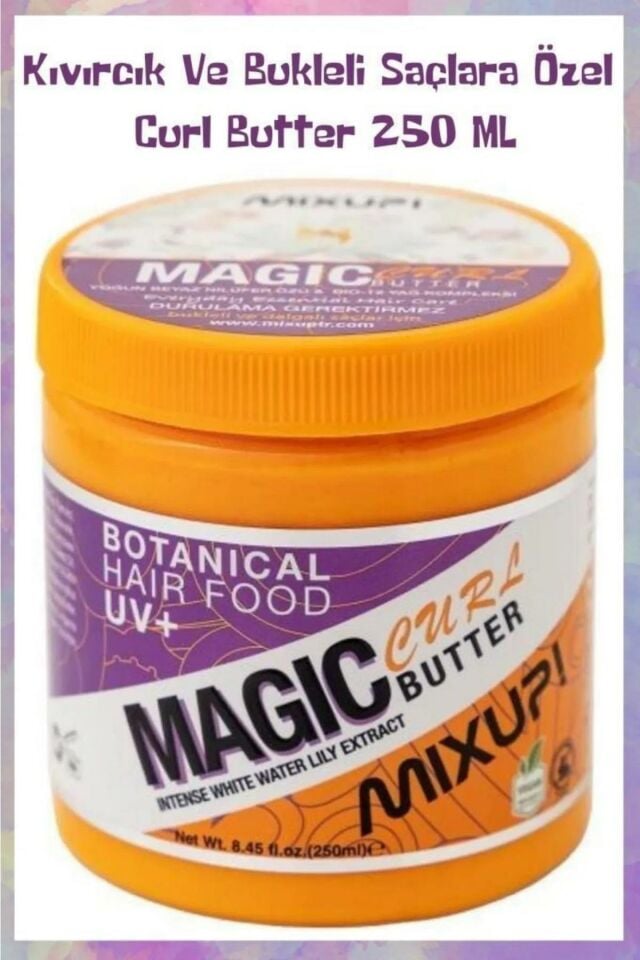 Mixup Magic Butter Curl Saç Bakım Kremi 250 ml Kıvırcık Ve Bukleli Saçlara Özel