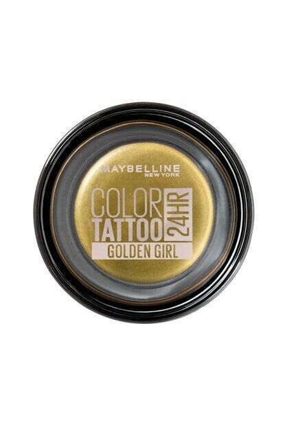 Maybelline New York Krem Göz Farı - Color Tattoo 24HR 200 Golden Girl