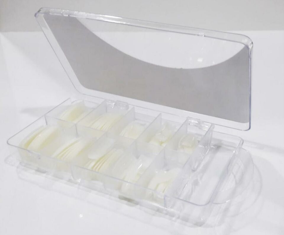 DVL t-9 Takma Tırnak 100 lü Kırık Beyaz Renkte