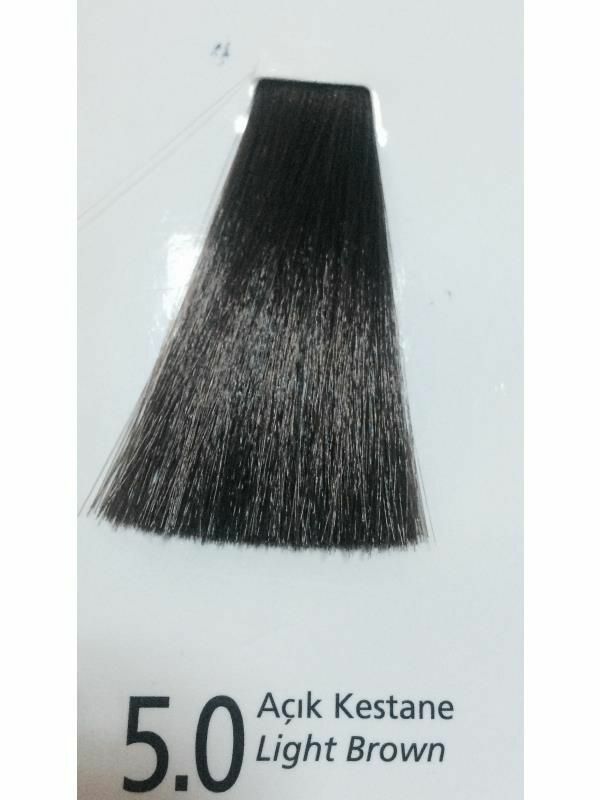 Alix Avien Tüp Saç Boyası 5.0 Açık Kestane + Oksidan Suyu