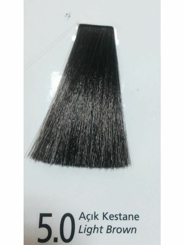 Alix Avien Tüp Saç Boyası 5.0 Açık Kestane + Oksidan Suyu