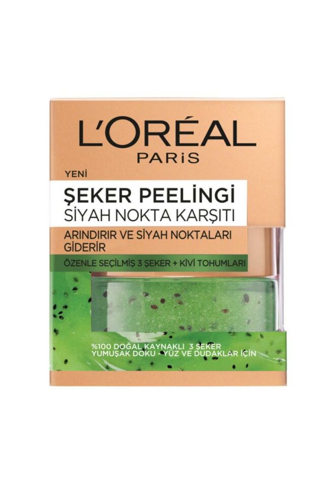 Loreal Şeker Peelingi Siyah Nokta Karşıtı 50 ml