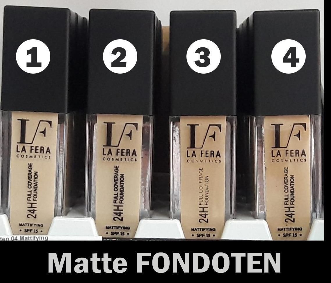 La Fera 24 h Full Covarage Matte Fondoten 04 Mattifying