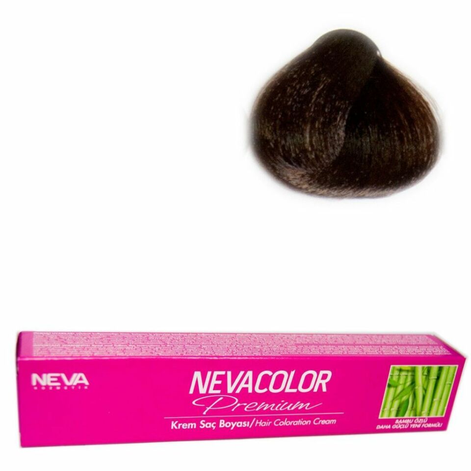 Neva Color Tüp Saç Boyası 5.70 Kakao Kahve 50 Gr + Oksidan Sıvısı 50 Ml