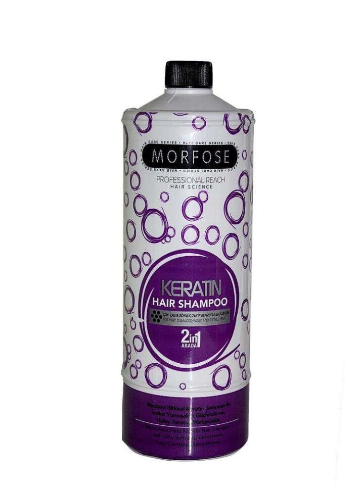 Morfose 1000 Ml Şampuan Keratin 2in1 Mor