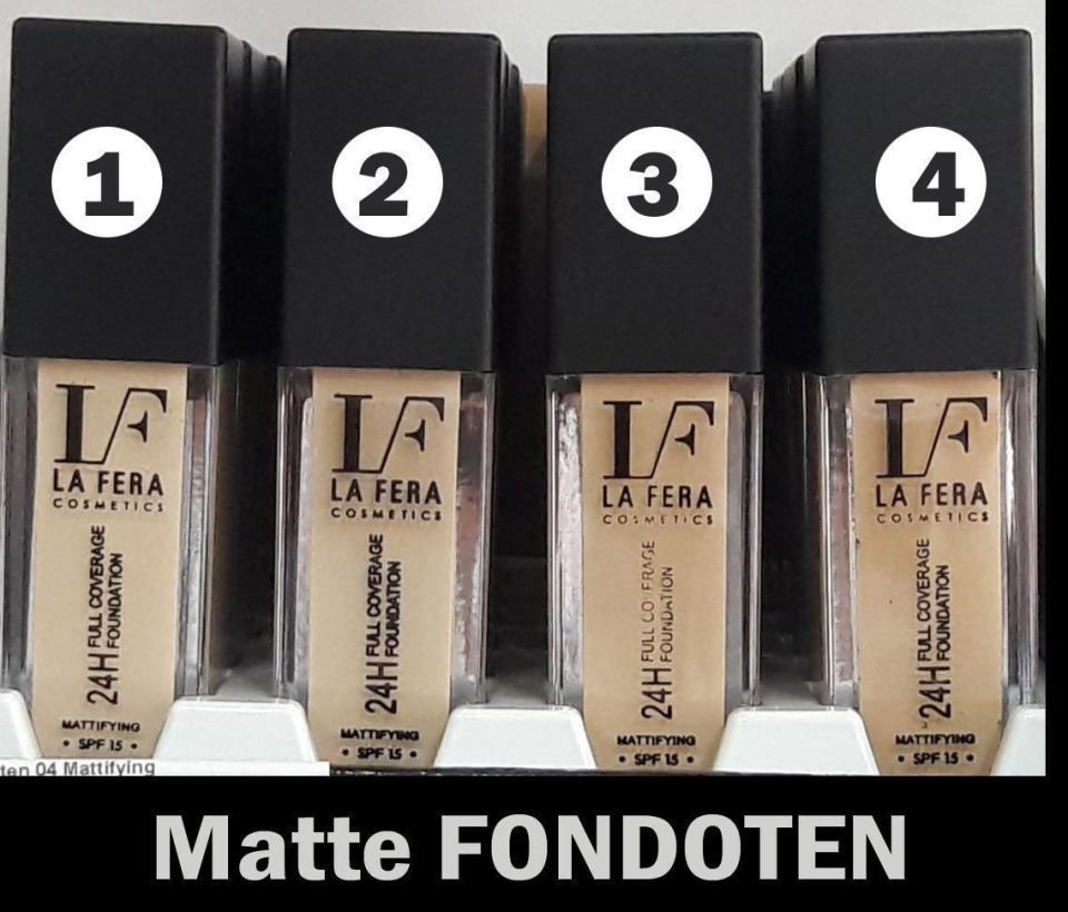 La Fera 24 h Full Covarage Matte Fondoten 02 Mattifying