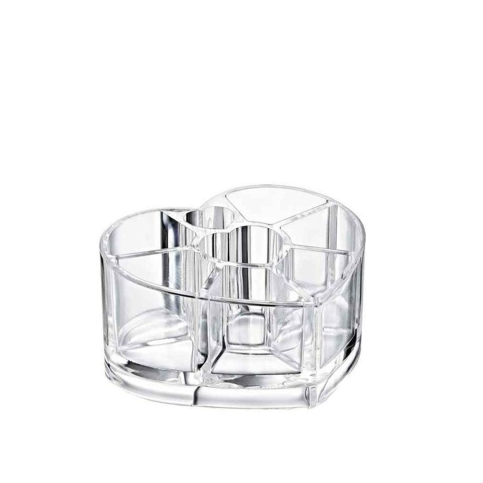 Kalp Şeklinde Makyaj Organizerı 12x10x6 cm