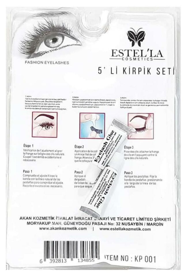 Dvl Takma Kirpik Seti 5 Li - M