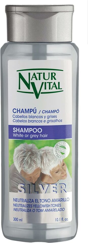 Natur Vital Silver Blueberry Turunculaşma Karşıtı Mor Şampuan 300ml Doğal Cila