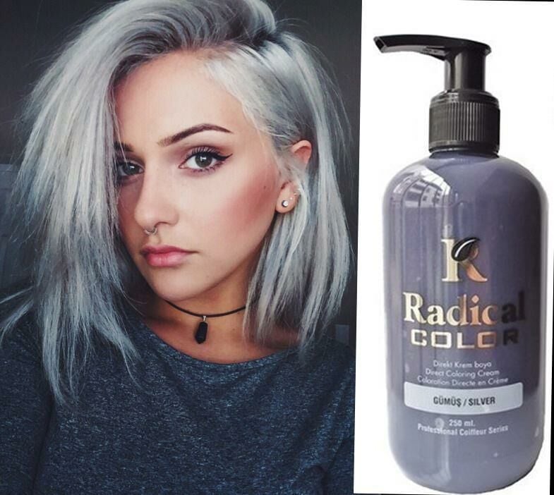 Radical Jeans Color 250 Ml Saç Boyası Gümüş