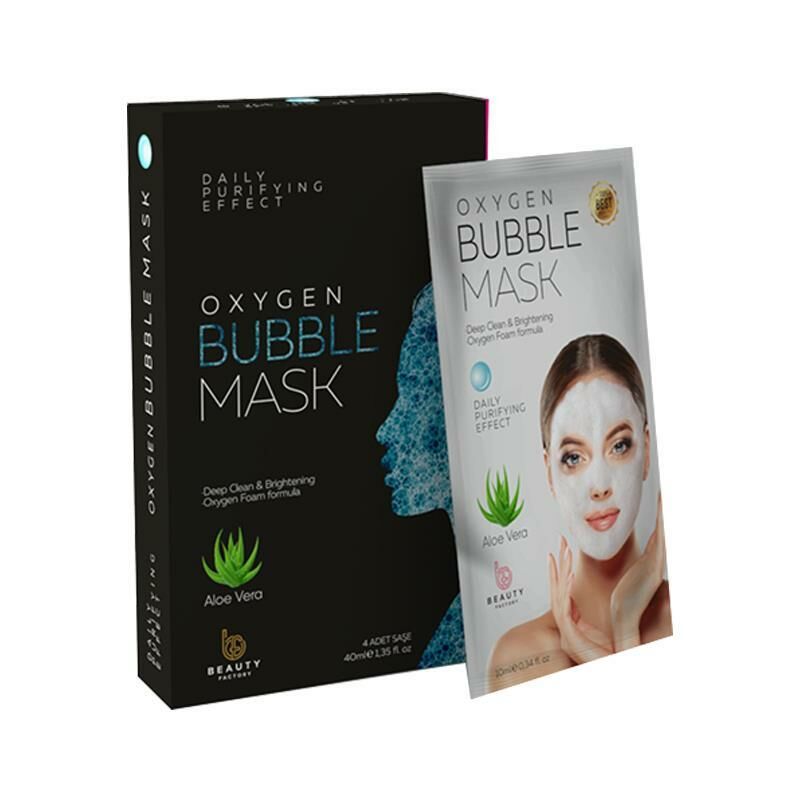 Oxygen 4X10G Köpüren Maske Bubble Mask Aloe