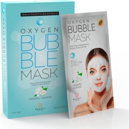 Oxygen 4X10G Köpüren Maske Bubble Mask Yasemin