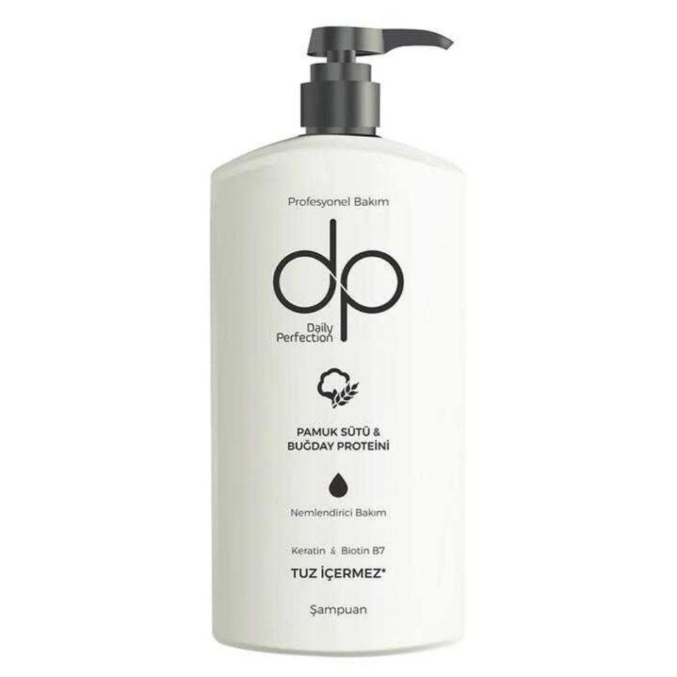 DP Tuzsuz Şampuan Pamuk Sütü ve Buğday Proteini 500 Ml