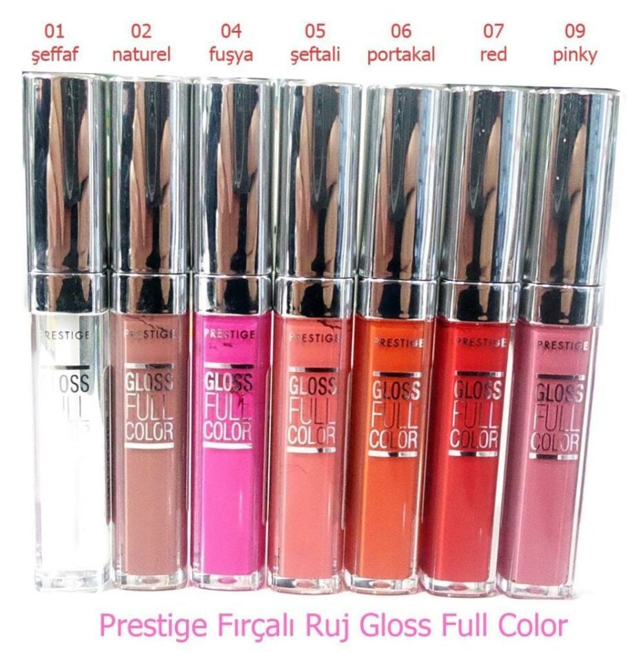 Prestige Gloss Full Color LCG 01 JUST MIRROR Şeffaf Parlatıcı