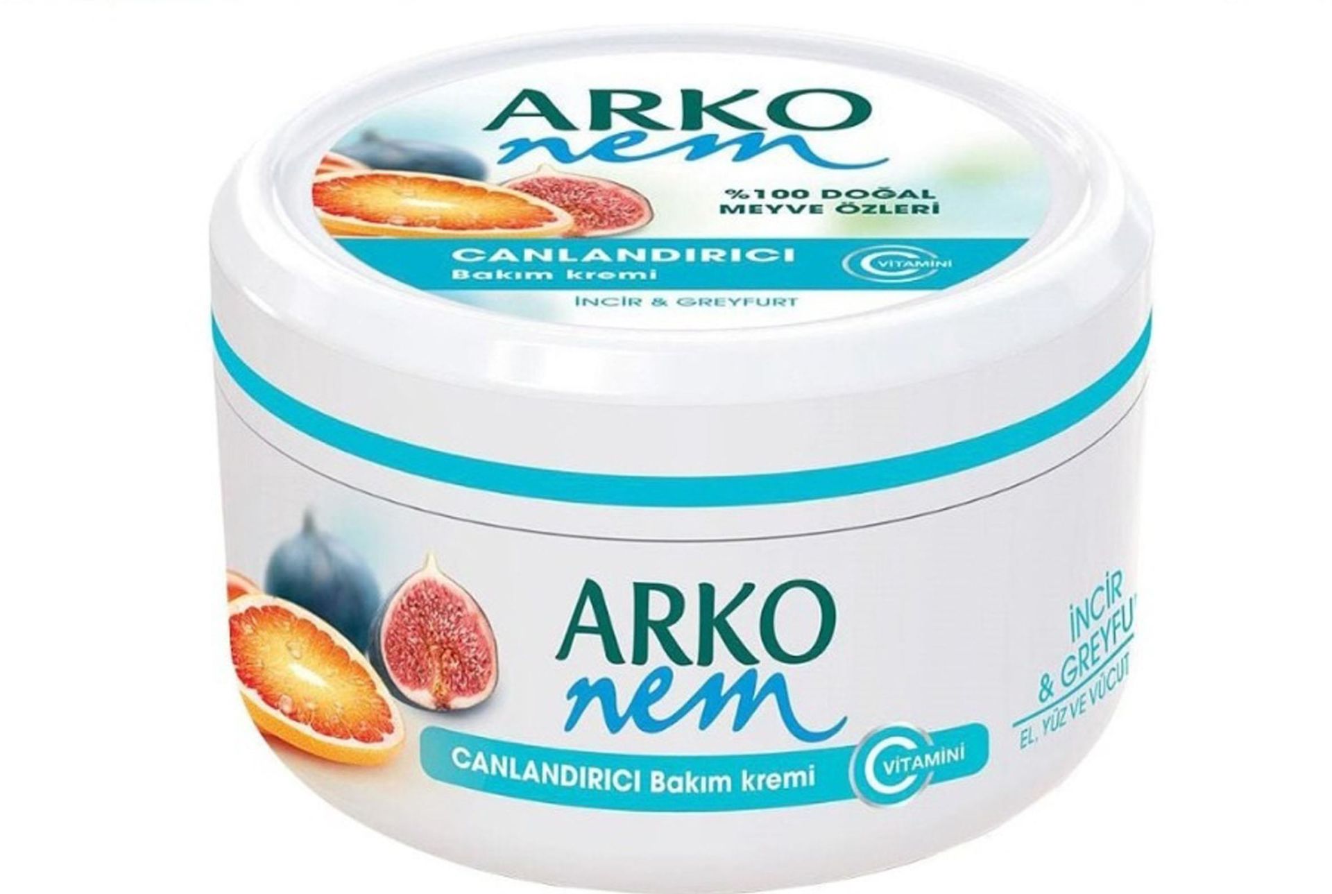Arko Nem Meyveli Bakım Kremi 300 Mll İncir Greyfurt