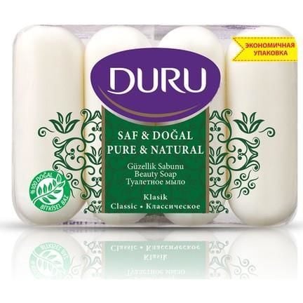Duru Sabun Saf Ve Doğal 4X85gr Ferahlık
