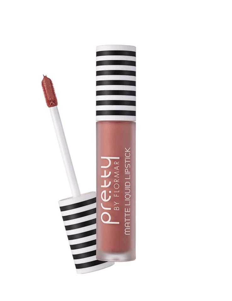 Flormar Mat Likit Ruj - Pretty By Flormar Matte Liquid Lipstick 02 Rosy Nude 8690604462728