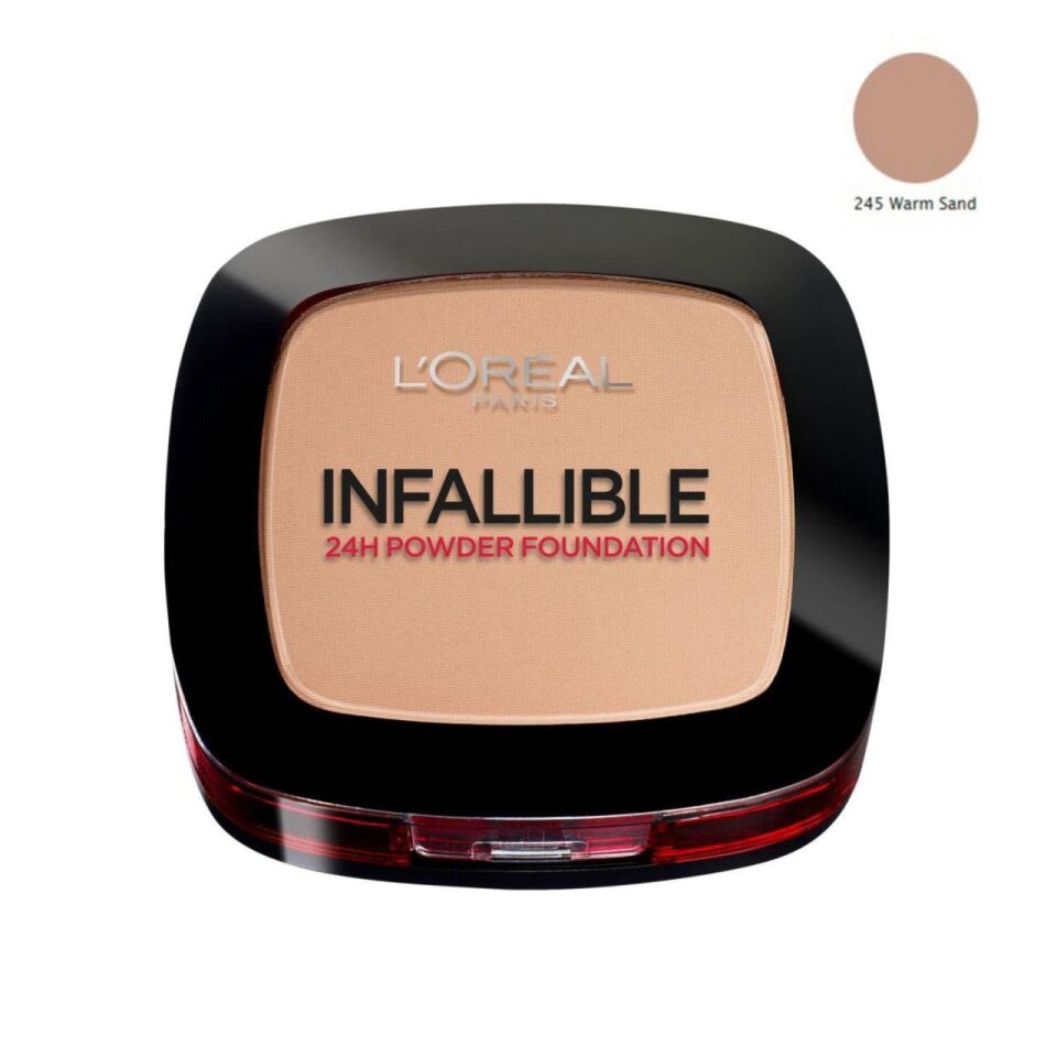 Loreal Infallible 24H Fondöten Pudra 245 Warm Sand