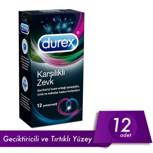 Durex Karşılıklı Zevk Prezervatif 12 li