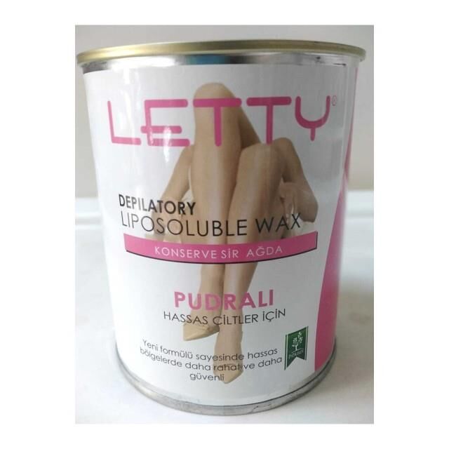 Letty 800 Ml Konserve Sir Ağda Pudralı