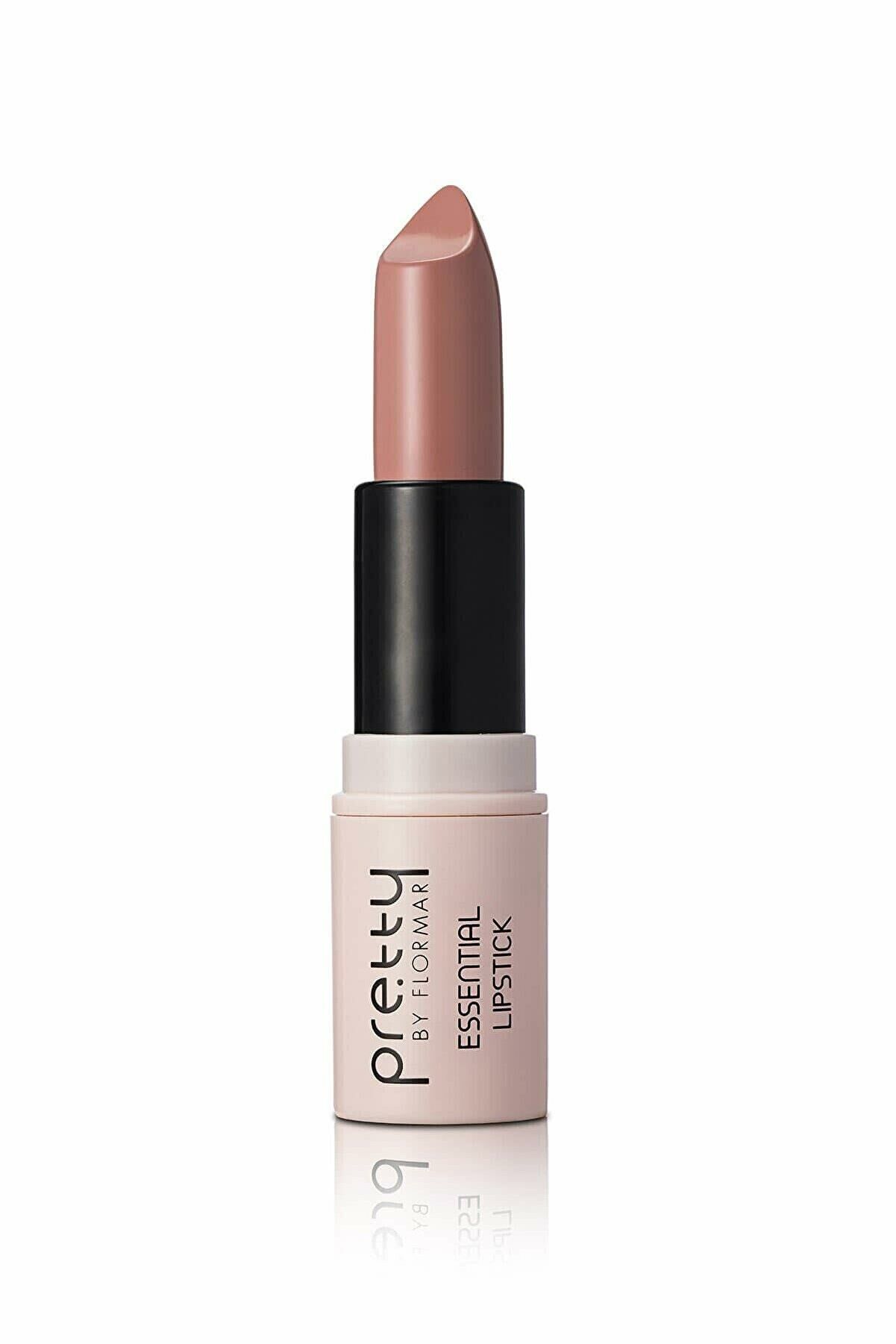 Flormar Ruj 001 Nude - Pretty By Flormar Stay True Lipstick 8690604461660